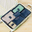 6pcs In One Set travel Bag Cosmetic Toiletry Makeup Bags And Cases Kosmetiktasche Organisateur De Sac A Main Organizador Bolso-dark blue-JadeMoghul Inc.