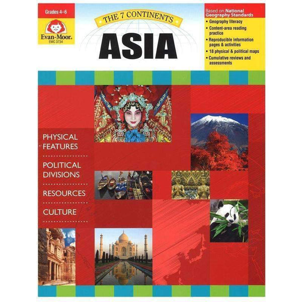 7 CONTINENTS ASIA-Learning Materials-JadeMoghul Inc.