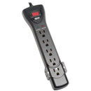 7-Outlet Surge Protector (Black)-Surge Protectors-JadeMoghul Inc.