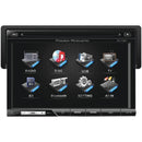 7" Single-DIN In-Dash LCD Touchscreen DVD Receiver with Detachable Face (With Bluetooth(R))-Receivers & Accessories-JadeMoghul Inc.