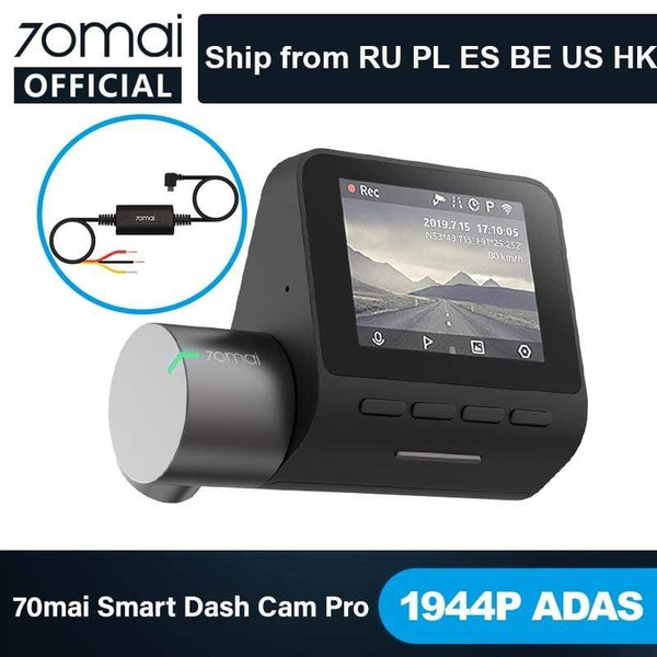70mai Smart Dash Cam Pro English Voice Control 1944P 70MAI Car DVR Camera GPS ADAS 140FOV 24H Parking Monitor 70mai Pro Plus JadeMoghul Inc. 