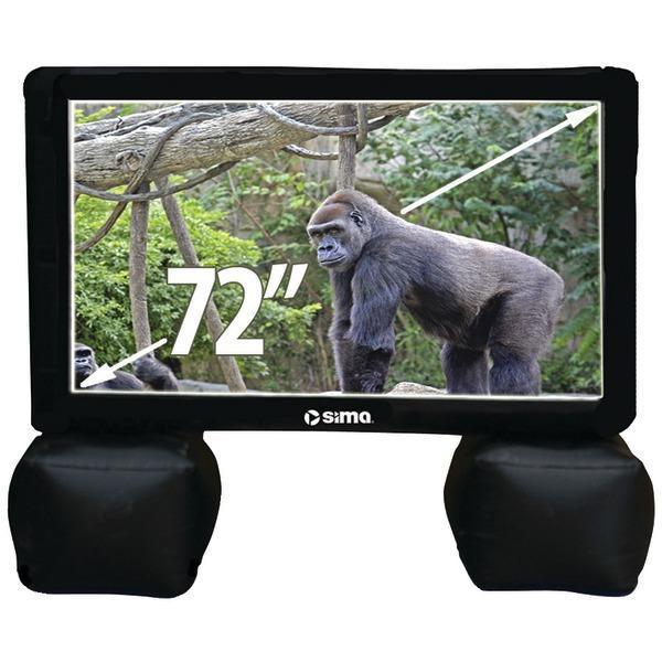 72" Indoor/Outdoor Inflatable Screen-Projectors & Accessories-JadeMoghul Inc.