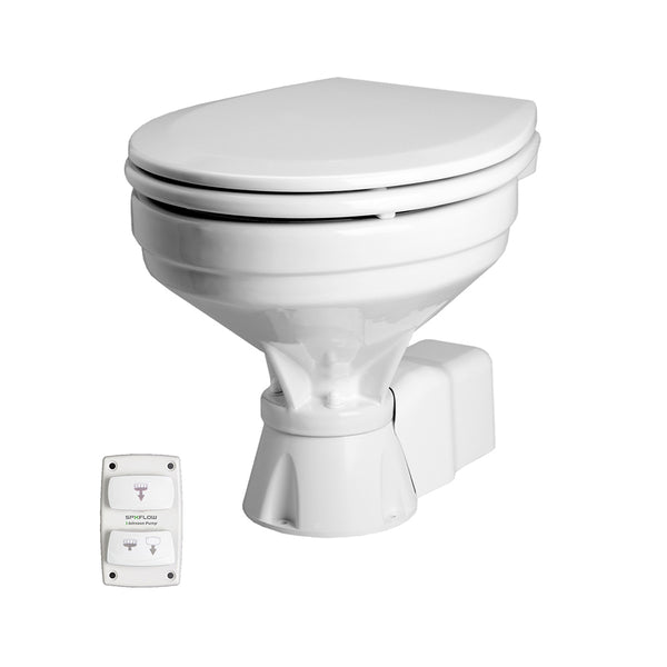 Johnson Pump Aqua T Toilet - Electric - Comfort - 12V w/Solenoid [80-47232-03]
