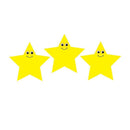 7IN HAPPY YELLOW STAR DIECUT ACCENT-Arts & Crafts-JadeMoghul Inc.