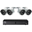 8-Channel MPX 1080p HD 1TB DVR with 4 Weatherproof IR Cameras-Surveillance Systems-JadeMoghul Inc.