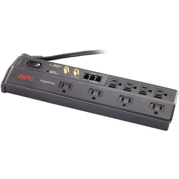 8-Outlet Essential SurgeArrest(R) Surge Protector (Telephone & Coaxial Protection)-Surge Protectors-JadeMoghul Inc.