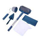 8pcs/set Multifunctional DIY Paint Roller Brush Tools Set Household Use Wall Decorative Handle Flocked Edger Tool Painting Brus JadeMoghul Inc.