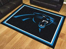 8x10 Rug 8x10 Rug NFL Carolina Panthers 8'x10' Plush Rug FANMATS