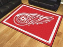 8x10 Rug 8x10 Rug NHL Detroit Red Wings 8'x10' Plush Rug FANMATS