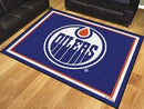 8x10 Rug 8x10 Rug NHL Edmonton Oilers 8'x10' Plush Rug FANMATS