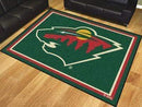 8x10 Rug 8x10 Rug NHL Minnesota Wild 8'x10' Plush Rug FANMATS