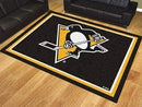 8x10 Rug 8x10 Rug NHL Pittsburgh Penguins 8'x10' Plush Rug FANMATS