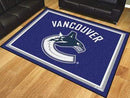 8x10 Rug 8x10 Rug NHL Vancouver Canucks 8'x10' Plush Rug FANMATS