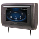 9" LCD Universal Headrest with IR & FM Transmitters & 3 Interchangeable Skins (Monitor only)-Overhead & Headrest with DVD-JadeMoghul Inc.