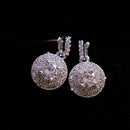 925 Silver Cubic Zircon Earrings--JadeMoghul Inc.