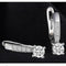 925 Sterling Silver Earrings With 1ct Cubic Zirconia--JadeMoghul Inc.