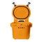 LAKA Coolers 30 Qt Cooler w/Telescoping Handle  Wheels - Orange [1086]