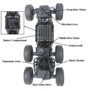Paisible Rock Crawler 4WD 6WD Off Road RC Car Remote Control Toy Machine On Radio Control 4x4 Drive Car Toy For Boys Gilrs 5514