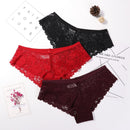3 Pcs Panties for Woman Underwear Sexy Lace Breathable Soft Lingerie Female Briefs Panty Sexy Transparent Women&