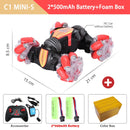 ZWN 1:12 / 1:16 4WD RC Car Radio Gesture Induction Music Light Stunt Remote Control Car off-Road Control Boys Toys for Children