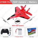 RC Plane SU35 2.4G With LED Lights Aircraft Remote Control Flying Model Glider Airplane SU57 EPP Foam Toys For Children Gifts