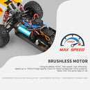WLtoys 144010 144001 75KM/H 2.4G RC Car Brushless 4WD Electric High Speed Off-Road Remote Control Drift Toys for Children Racing