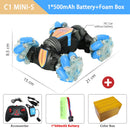 ZWN 1:12 / 1:16 4WD RC Car Radio Gesture Induction Music Light Stunt Remote Control Car off-Road Control Boys Toys for Children