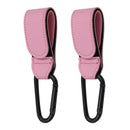 1/2pcs PU Leather Baby Bag Stroller Hook Pram Rotate 360 Degree Rotatable Cart Organizer Pram Hook Stroller Accessories
