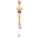 Baby Handmade Pacifier Chain Clip Dummy Nipples Holder Clips Babies Silicone Teething Chain Toy Gifts For Cute Baby Accessories