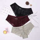 3 Pcs Panties for Woman Underwear Sexy Lace Breathable Soft Lingerie Female Briefs Panty Sexy Transparent Women&