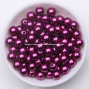 Acrylic Imitation Pearl Round Ball Spacer Beads 4 6 8 10 12MM Pick Size For Jewelry Making
