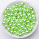 Acrylic Imitation Pearl Round Ball Spacer Beads 4 6 8 10 12MM Pick Size For Jewelry Making