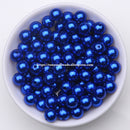 Acrylic Imitation Pearl Round Ball Spacer Beads 4 6 8 10 12MM Pick Size For Jewelry Making