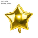 Black Gold Happy Birthday Banner Balloons Helium Number Foil Balloon for Baby Boy Kids Adult 18 30 Birthday Party Decorations