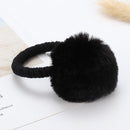 Cute animal hair ball rabbit hair ring girls rubber band elastic hair bands Korean headwear children hair Accessories ornaments