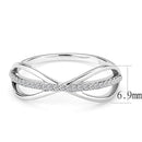 Cheap Rings For Men DA046 Stainless Steel Ring with AAA Grade CZ
