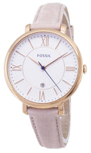 Fossil Jacqueline Quartz Blush Leather Strap ES3988 Women's Watch