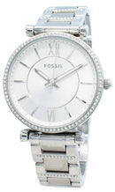 Fossil Carlie ES4341 Diamond Accents Quartz Women's Watch