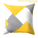 Frigg Yellow Black Geometric Pattern Square Cushion Cover Pillow Case Polyester Throw Pillows Cushions For Home Decor 45x45cm