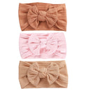 3pcs/lot Cable Knit Baby Girl Headband Bandeau Bebe Nylon Headbands for Newborn Girls Elastic Hair Band Baby Hair Accessories