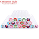20Pcs Reusable Eyebrow Brush Tube Dust-Proof Eyelash Brush Tube Replaceable Makeup Brushes Mascara with New Eyelash Resin Drill
