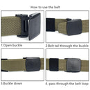 Men Belt 2020 Fashion Unisex Army Tactical Waist Belt Jeans Male Casual Luxury Canvas Webbing Waistband Ceinture Femme