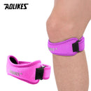 AOLIKES 1PCS Adjustable Knee Pad Knee Pain Relief Patella Stabilizer Brace Support for Hiking Soccer Basketball Running Sport