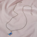 Gothic Butterfly Pendant Necklace for Women Choker Aesthetic Grunge Chain accessories IGIRL Indie Collar Jewelry Friends Gift
