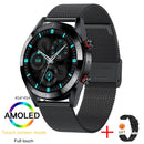 2022 New 454*454 Screen Smart Watch Always Display The Time Bluetooth Call Local Music Smartwatch For Mens Android TWS Earphones