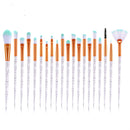 20Pcs Diamond Makeup Brushes Set Powder Foundation Blush Blending Eye shadow Lip Cosmetic Beauty Make Up Brush Pincel Maquiagem
