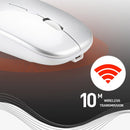 1600Dpi Wireless Mouse 2.4G Classic Rechargeable Mice Ultra-Thin Silent Mouse Mute For Laptop PC Office Notebook