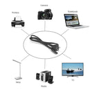 2-Prong Pin AC EU / US Cable Power Supply Cord Console Cord C7 Cable Figure High Quality Lead Wire Power Cord For Desktop Laptop
