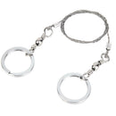 Outdoor Manual Hand Steel Wire Saw Survival Tools Hand Chain Saw Cutter Portable Travel Camping Emergency Gear Steel Wire Kits