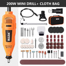HILDA Electric Drill Mini Engraver Rotary Tool 400W Mini Drill 6 Position Rotary Tools Mini Grinding Machine